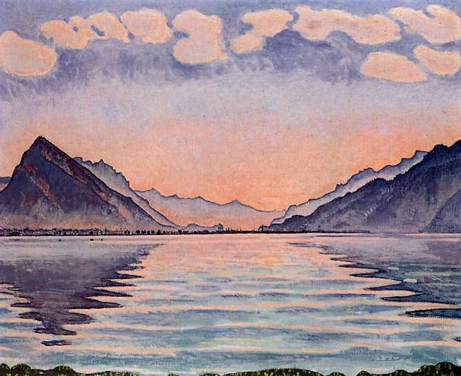 Ferdinand Hodler Lake Thun